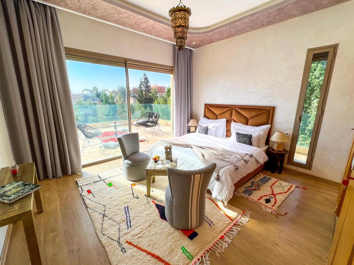 Riad Villa Saphir & Spa Marrakesh Eksteriør bilde