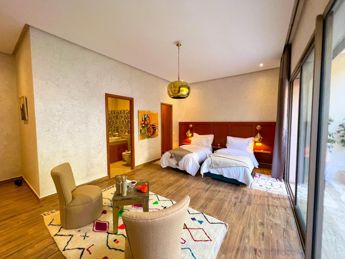 Riad Villa Saphir & Spa Marrakesh Eksteriør bilde